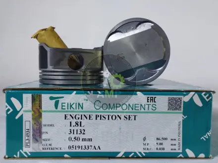 Фото поршні ремонт (+0.50 мм) к-кт на мотор CHRYSLER 1.8-2.0L TEIKIN 31132050 Поршні ремонт (+0.50 мм) к-кт на мотор CHRYSLER 1.8-2.0L TEIKIN 31132050