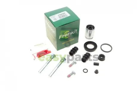 Ремкомплект супорта (заднього) Renault Megane 01- (d=34mm) (Lucas/TRW) (+поршень/направляюча) FRENKIT 734035