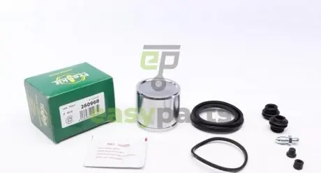 Ремкомплект супорта (переднього) Kia Sportage 10- (d=60mm) (+поршень) (Kask-Mobis) FRENKIT 260968