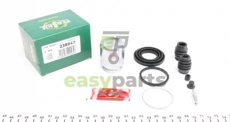 Ремкомплект супорта (заднього) Subaru Forester/Legacy 97- (d=38mm) (+поршень) (Akebono) FRENKIT 238947