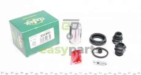 Ремкомплект супорта (заднього) Hyundai Accent/KIA Rio 05-11 (d=30.9mm) (+поршень) (Kask) FRENKIT 231901