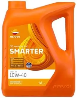 Фото rp smarter sport 4t 10w-40 (5х4л) Repsol RPP2065MGB RP SMARTER SPORT 4T 10W-40 (5х4Л) Repsol RPP2065MGB