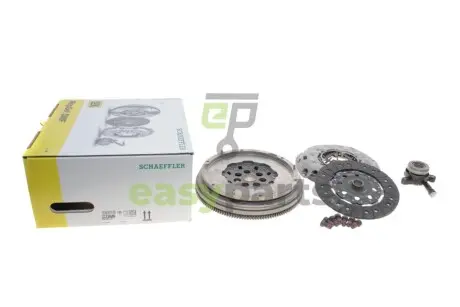 Демпфер + комплект зчеплення +вижимний Mitsubishi Lancer 1.8/Outlander 2.2 DI-D 06- LuK 600 0247 00
