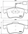 Гальмівні колодки дискові BREMBO P23 132X (фото 2)
