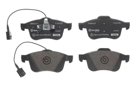 Тормозные колодки дисковые BREMBO P23 132X