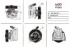 Насос ГУР новый FORD GALAXY 06-,MONDEO IV 07-,S-MAX 06-;VOLVO S80 II (AS) 08-,V70 III (BW) 07- MSG FO050 (фото 1)