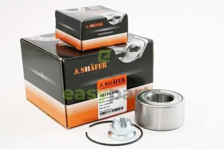 Підшипник перед. +монтажний к-кт Renault Clio/Express/Kangoo/Megane 1.2/1.9DTI 01.94- без ABS SHAFER SH155.62K