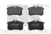 К-кт зад. гальм. колодок Peugeot 405/Renault Megane CC III (EZ0/1) 10-/VW Golf/Skoda Octavia/Passat 229986