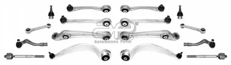 Комплект рычагов передней подвески Audi A4 (07-17), A5 (07-17), Q5 (08-17) APLUS 24157AP