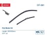 Щітки склоочисника Flat Blade Kit (650/400) LEXUS/TOYOTA/SUBARU NX/C-HR/Impreza/XV \'\'16>> DENSO DF081 (фото 1)