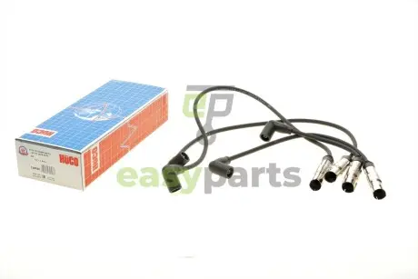 Проводи запалювання VW Caddy III 2.0 EcoFuel 06-15 (к-кт) (високовольтні) (HUCO) HITACHI (HÜCO) 134793