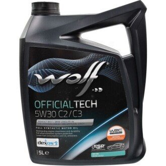 OFFICIALTECH 5W30 C2/C3 5Lx4 Wolf 8332579