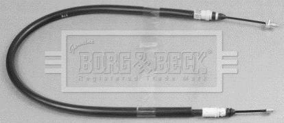 Трос ручного тормоза LH BORG & BECK BKB2952