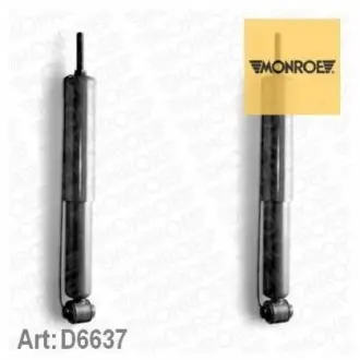Фото 1 - амортизатор підвіски MONROE D6637 Амортизатор підвіски MONROE D6637 (фото 1)