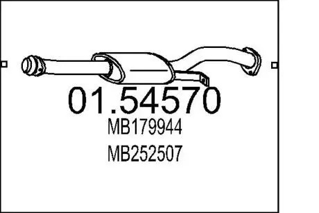 Резонатор MTS 01.54570