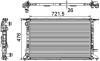 Радіатор охолодження Audi A4/A5/A6/Q3/Q5 1.8-2.0TFSI/2.0TDI 07-17 (МКПП) MAHLE / KNECHT CR 905 000P (фото 2)