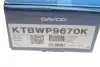 Комплект ГРМ + помпа Citroen Jumpy 2.0HDi/Fiat Scudo 2.0D Multijet 10-(25x116z) DAYCO KTBWP9670K (фото 19)