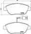 Тормозные колодки дисковые BREMBO P23 137X (фото 1)