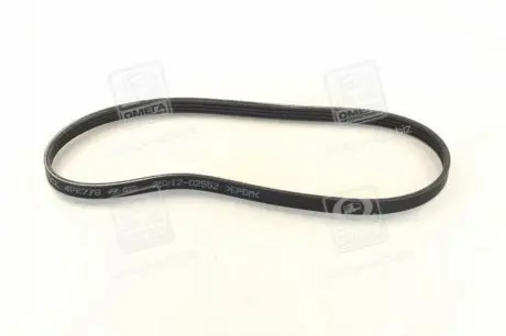 Ремінь генератора 1.1i G4HG,1.1i G4HD HYUNDAI Getz 05-10,i-10 07-13;KIA Picanto 04-11 Hyundai/Kia/Mobis 2521202552 (фото 1)