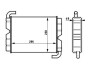 Радиатор печки, SCANIA 93 / 143 / 113 MAHLE / KNECHT AH 45 000S (фото 1)