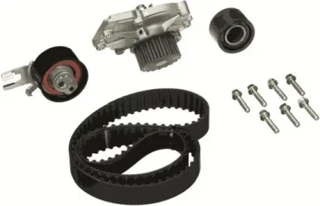 Комплект (ремень + ролик+помпа) Gates KP25553XS