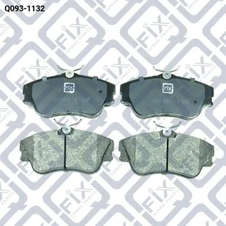 Колодки гальмівні передн Q-fix Q0931132