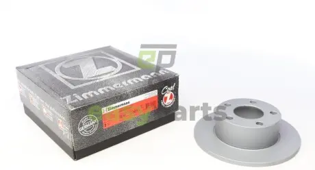 Диск гальмівний (задній) Audi 100/A6/Skoda Superb/VW Passat 96-08 (245x10) (з покриттям) (повний) ZIMMERMANN 100121720