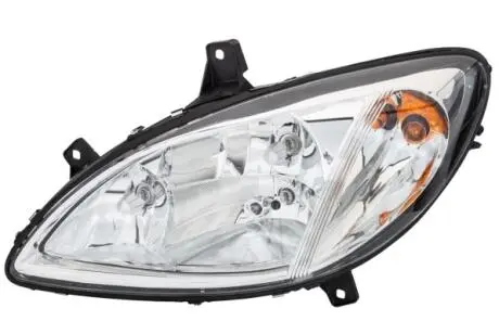 DB Фара основная с мотором регул. H7/H7 прав.Viano,Vito 03- HELLA 1EG 246 041-011