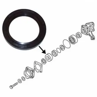 Фото сальник JP GROUP 8151250600 Сальник JP GROUP 8151250600