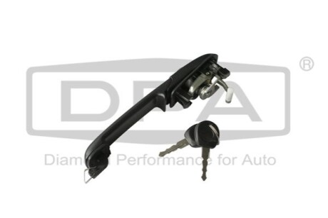 Ручка наружная двери передней левой с ключами VW Passat (94-97) DP DPA 88371819202 (фото 1)