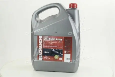 Антифриз G12+ STANDART-40 LONG LIFE червоний (9 кг.) Дорожная Карта 48021034705