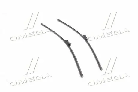 Щітки склоочисника Flat 600/600 mm VW AMAROK 12- TRANSPORTER T5 06.13-08.15 T6 04.15- Denckermann VD10095