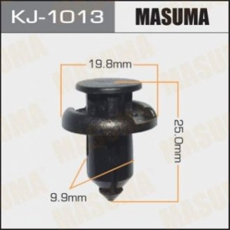 Клипса (пластиковая крепежная деталь) MASUMA KJ1013 (фото 1)