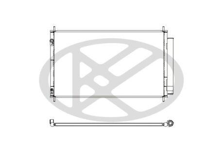 Радіатор кондиціонера KOYORAD CD010613M