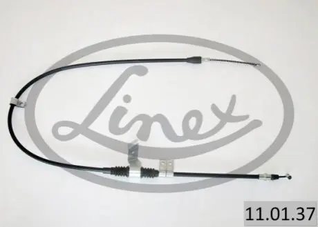 Трос ручника (задній) (R) Chevrolet Aveo/Kalos/Daewoo Kalos 03-06 (1386/1188mm) LINEX 110137