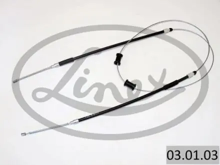 Трос ручного тормоза LINEX 030103