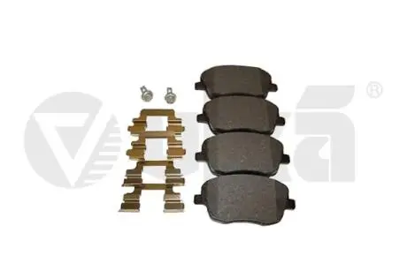 Колодки гальмівні передні без датчика Skoda Fabia (00-10),VW Polo (02-10)/Seat Vika 66981104301