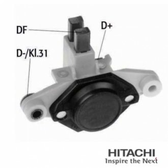 HITACHI VW Реле-регулятор генератора (14,5V) FIAT FORD IVECO OPEL HITACHI (HÜCO) 2500512