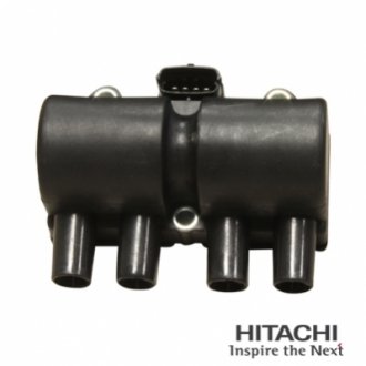 HITACHI OPEL Котушка запалювання Astra G,Combo,Meriva 1.6 00- HITACHI (HÜCO) 2508804