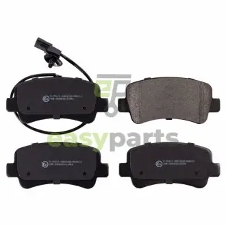 Фото febi renault гальмівні колодки задн.master iii 10- FEBI BILSTEIN 16843 FEBI RENAULT Гальмівні колодки задн.Master III 10- FEBI BILSTEIN 16843