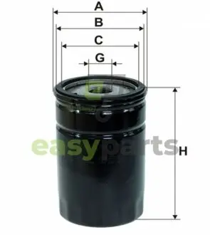 Фільтр масляний Rover 75 2.5 i 99-05/MG ZT 2.5 V6 24V 01-06 WIX FILTERS WL7270