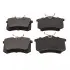 FEBI VW гальмівні колодки задн. AUDI A3,A4,A6 SEAT VW Golf 3/4 SKODA FEBI BILSTEIN 16488 (фото 1)