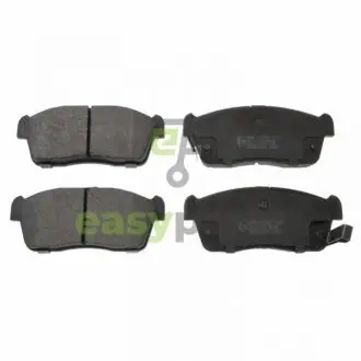 Комплект тормозных колодок, дисковый тормоз FEBI BILSTEIN 116048