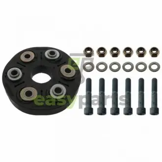 FEBI DB муфта еластична передн/задн. (з креп.) W202/140 250TD/280/320 FEBI BILSTEIN 03976