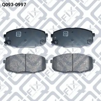 Колодки тормозные передние. Q-fix Q0930997
