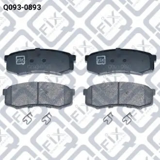 Колодки гальмівні дискові Q-fix Q0930893
