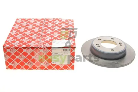 Диск гальмівний (задній) Kia Ceed/Hyundai i30 12- (262x10) FEBI BILSTEIN 108387
