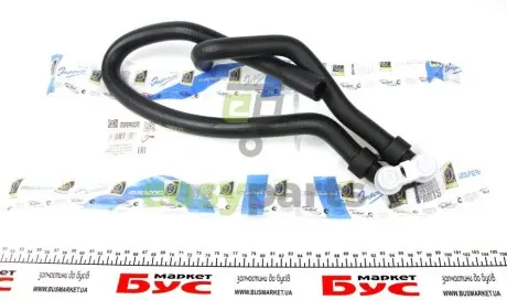 Патрубок радіатора пічки Peugeot Partner/Citroen Berlingo 1.9D 96- (к-кт в зборі) IMPERGOM 223086