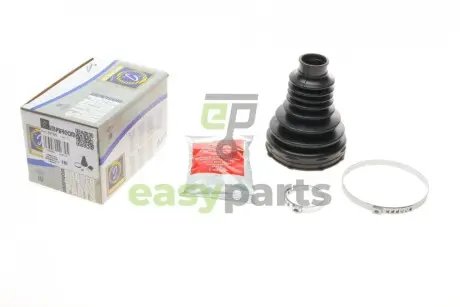 Пильник ШРКШ (внутрішній) VW Caddy 2.0 TDI 15- (27x71x107) К-кт з хомутами + змазка IMPERGOM 33788