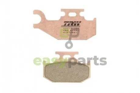 Фото тормозные колодки TRW MCB724SI Тормозные колодки TRW MCB724SI